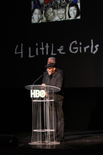 Spike Lee 4 Littlle Girls at Alabama Theater 2013
